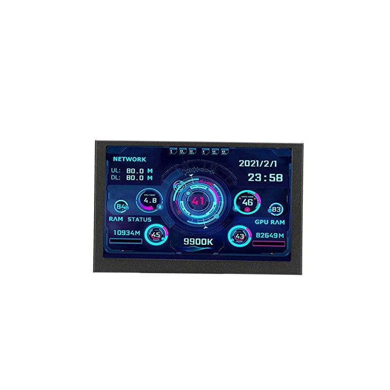 5 Inch IPS USB Screen, PC Temperature Display AIDA64 PC
