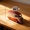FMYSUSUXY Vintage Truck Van Model Piggy Bank with Photo Frame