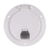 RecPro RV Camper Trailer Motorhome Power Cord Hatch/Cover (White) |