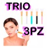 Veraly 3 Pinceles Faciales De Silicona Aplica Mascarillas Cremas