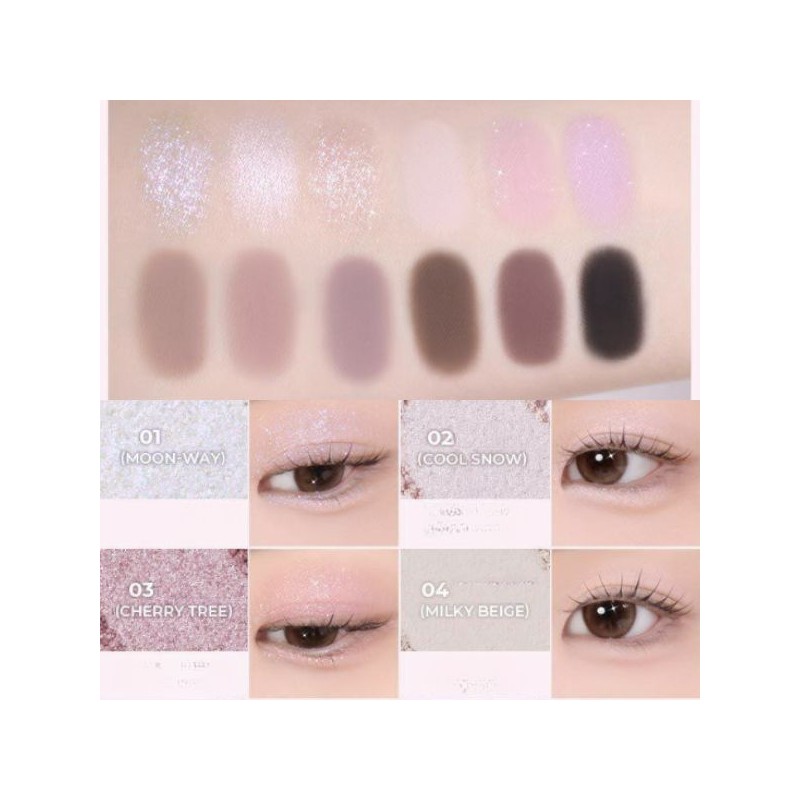 COLORGRAM Pin Point Eyeshadow Palette 9.9g [COLORGRAM X SHINCHAN Limited