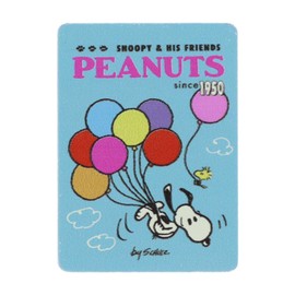 Sunstar Stationery Snoopy Clip Wooden Peanuts Snoopy & Friends Light Blue S3624080