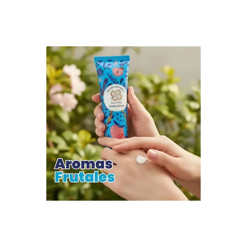 3pzs Crema Hidratante Para Manos Reparadora Extracto Natural
