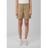 s.Oliver Lightweight Relaxed Fit Cotton Blend Shorts, light brown, 42