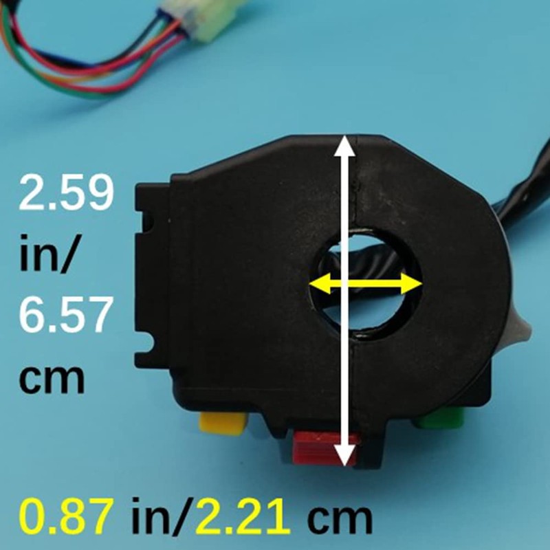 Tuzliufi Handlebar Engine Start Stop Light Kill Handle Switch Control