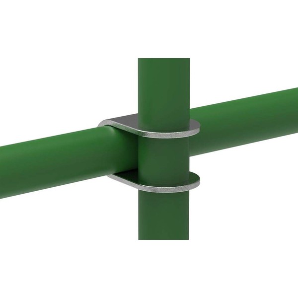 Fenau T-cross connector, 90°, open diameter 33.7 mm, pipe connector,