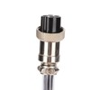 Radio Microphone Cable Replacement Female Hand Mic Cord with Prewired