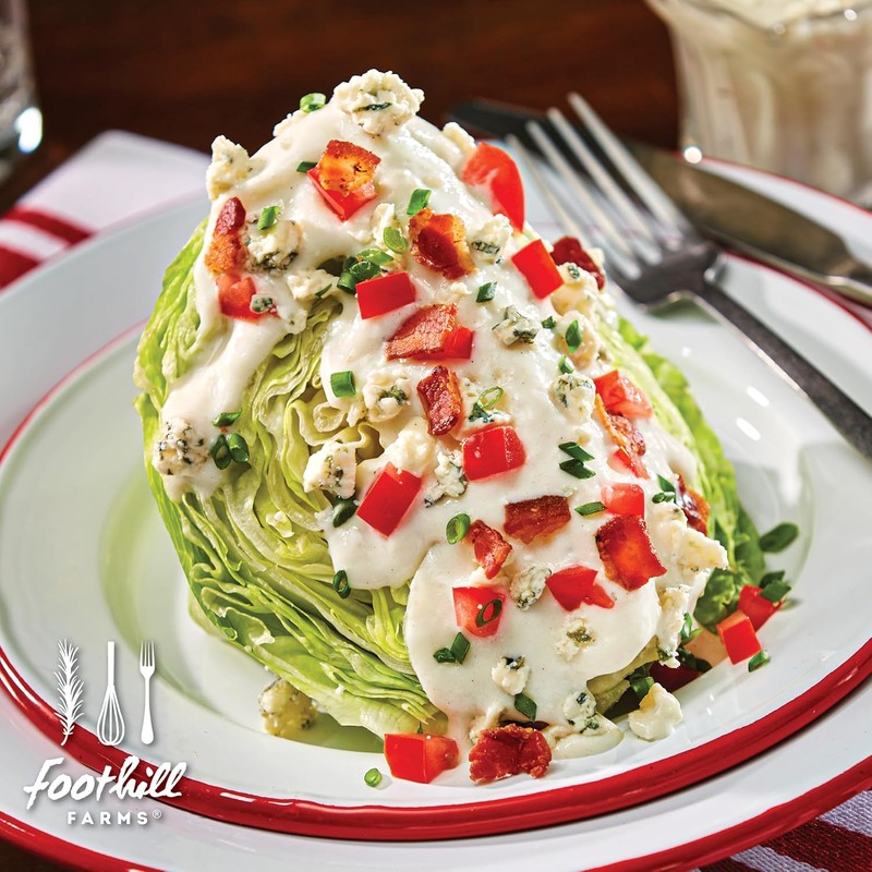 Foothill Farms Blue Cheese Salad Dressing & Seasoning Mix, Make