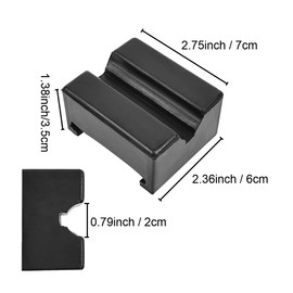 Universal Square Jack Pad Rubber Block 1 Pc, Slotted Frame Rail Protector 70mm, Floor Slotted Frame Rail Pinch Welds Protector, Jack Pad Adapter Pinch