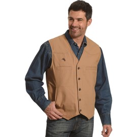 Wyoming Traders Mens Texas Concealed Carry Vest, Tan, XX-Large