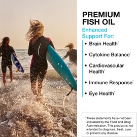 XYMOGEN Omega MonoPure 650 EC - Omega-3 Fish Oil Supplements for Women & Men - with EPA, DHA & DPA - Smaller Softgels with 3X Greater Absorption - Support a Healthy Heart & Cognition (60 Softgels)