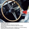 Steering Wheel Spinner 3004‑2348 Red Universal Deep Spoke Steering Wheel