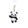 Panda Keychain Family Cute Cartoon Animal Colorful Bag Key Chain
