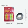 5 Pack Replacement for Label Maker Refills 9mm*300cm/Roll Manual Embossing