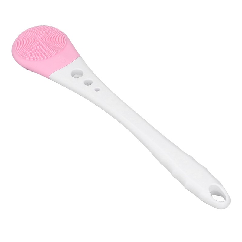 Electric Body Scrubber Shower Brush Long Handle Waterproof Cordless Body