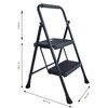 Elevon Folding Step Stool with Wide Anti-Slip Pedal, ​330​lbs Sturdy