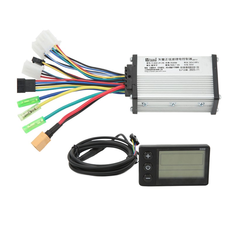 Electric Bike Conversion Kit Sine Wave Three Mode Controller S866