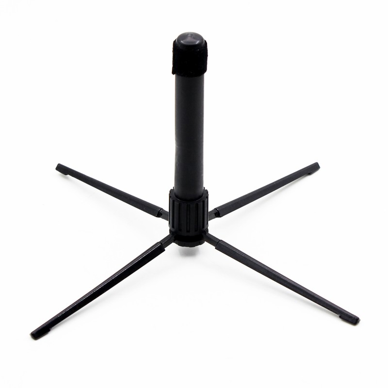 Western Concert Flute Tripod Holder Stand with 4 Metal Legs