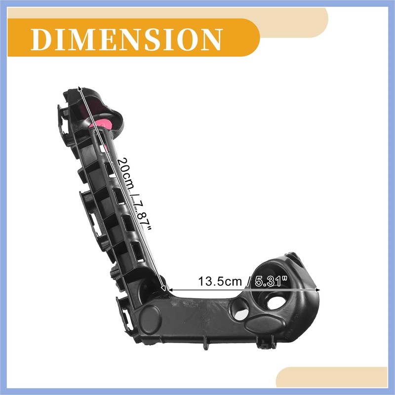 PARSLUCK Bumper Support Bracket No.5211602460 - Left Driver Side Bumper