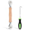 Tanstic 2Pcs Screen Spline Roller & Spline Removal Hook Kit,