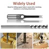 kimllier 7Pcs Square Hole Drill Bit, Stainless Steel Sharp Durable