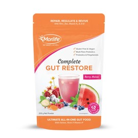 Morlife Complete Gut Restore Berry Melon 200g
