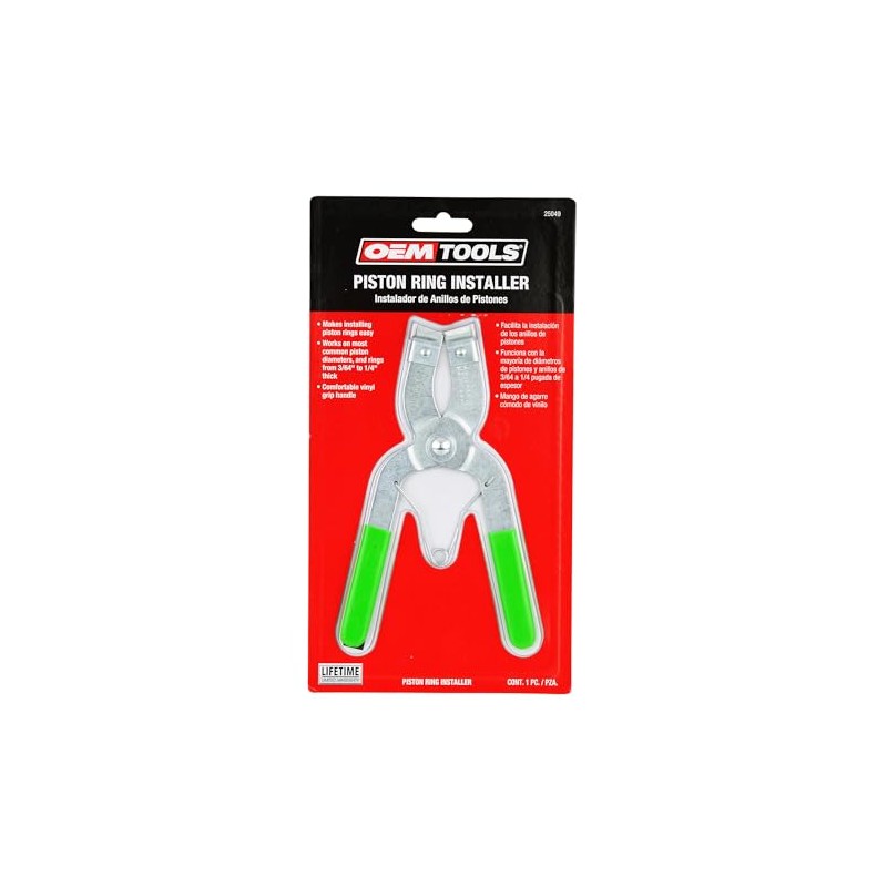 OEMTOOLS 25049 Piston Ring Expander, Piston Ring Installation Tool, Adjustable