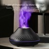 Colorful Flame Air Aroma Diffuser Humidifier USB 7 Flame Colors
