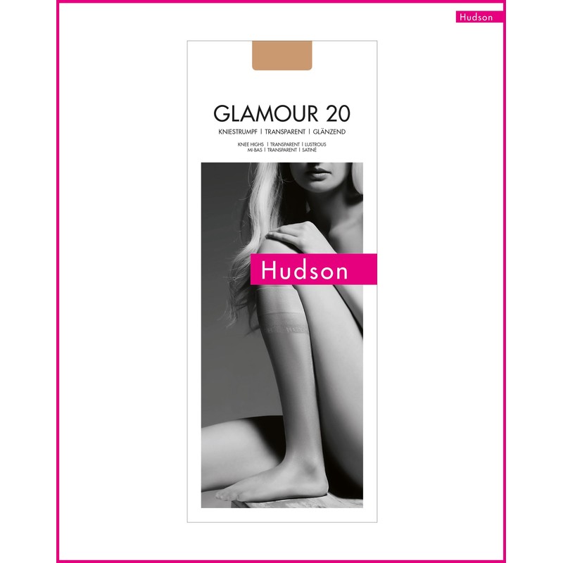 Hudson Women's Fine Knee Socks Glamour – 20 DEN -