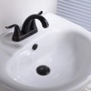 Orhemus Solid Brass Sink Overflow Cap Round Hole Cover for