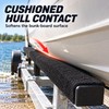 6mm Thick Black Marine Carpet Roll, 16.4FT x 9IN Polyester