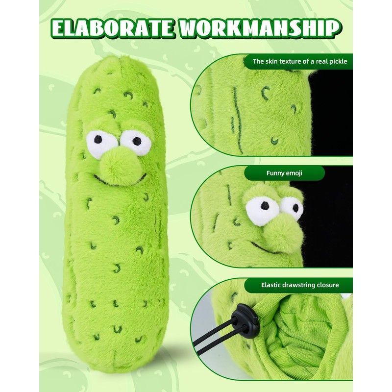 Big Teeth Golf Pickle Putter Cover, Soft Blade Putter Cover,