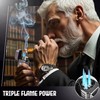 CUBARO Cigar Lighter with V Cutter – Triple Jet Torch