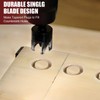 15PCS Countersink Drill Bit Set, Adjustable Tapered Counter Sink Drill