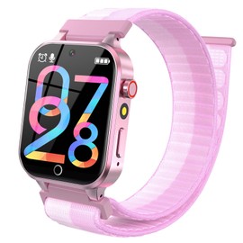 CRURYYG Kids Smart Watch with 26 Puzzle Games Camera Video Music Player Tracking Pedometer Flashlight 12/24 hr Educational Toys, Gifts for Kids Ages 3+Year Olds (Purple)