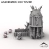 Tabletop Terrain Wild Bastion Dice Tower - Fantasy DND Dungeons