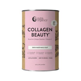 Nutra Organics Collagen Beauty Bioactive Collagen Peptides + Vitamin C Unflavoured 450g