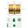 SHYNE Premium 1 inch Double Nipple External Thread on Both