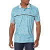 Oakley Mens Sand Camo Raglan Polo Shirt, Blue, X-Large US