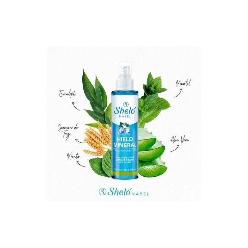Hielo Mineral Gel Reafirmante D Alga Marinas Sheló S060+s090