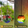 VEWOGIFT Solar Hanging Lanterns Outdoor Waterproof