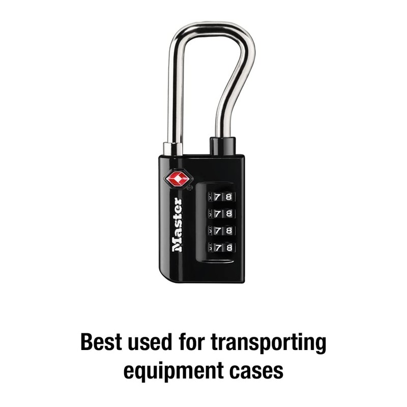 Master Lock Padlock, Set Your Own Combination TSA Accepted Luggage