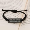 Funny Best Effin' Database Administrator Ever Rope Bracelet, Gifts from