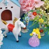 Forkart Cute Handmade Glasswork Himesama Total Length: 1.1 inches (27