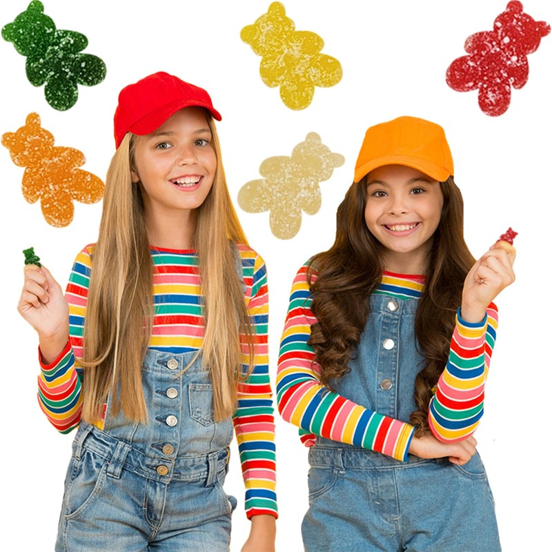 Fruidles Assorted Sour Gummy Bears Great for Parties, Events, Birthday,