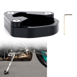 Xitomer Side Stand Enlarger Compatible with YZF-R1 YZF R1 2015-2025 & 2017 FZ-10 & MT-10 2018-2025 MT 10 SP Kickstand Shoes, Motorcycle Side Stand Extension Enlarger Pate Pad