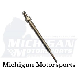 Michigan Motorsports Glow Plugs 6.6L DURAMAX LB7 2001-2005 Diesel Fast Start Set of 8 Chevy GMC 2500