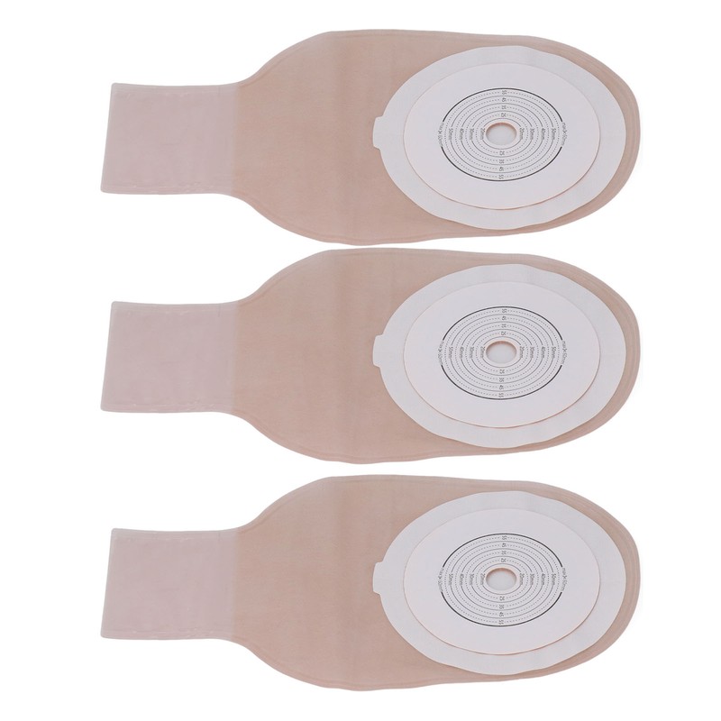 10pcs Colostomy Bags Leak Proof Safe Comfortable Portable Ostomy Pouch