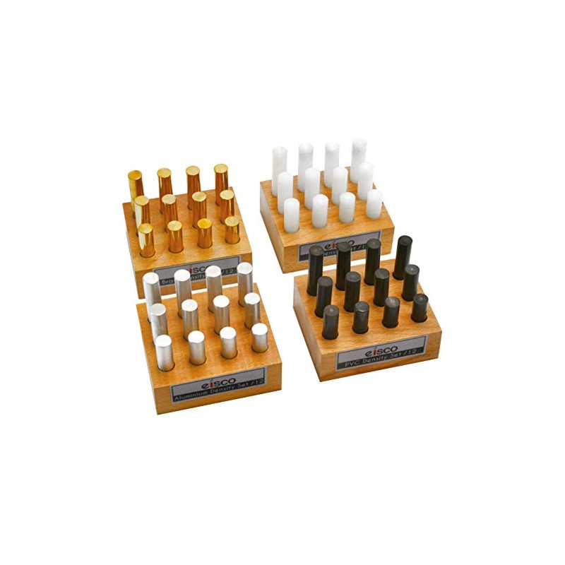 EISCO 48pc Cylindrical Bars Density Super Set - Includes 4
