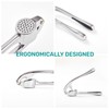 HiramWare Garlic Press, Premium Rust Proof Kitchen Garlic Mincer Crusher